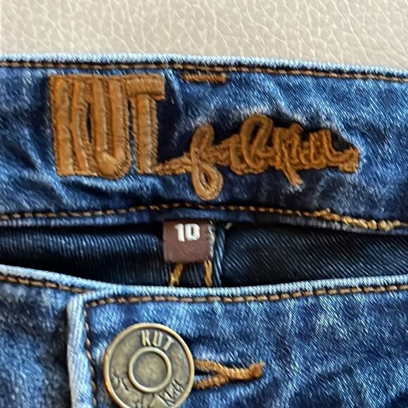 Kut From The Kloth  Skinny Ankle Jeans Size 10 - Picture 3 of 9